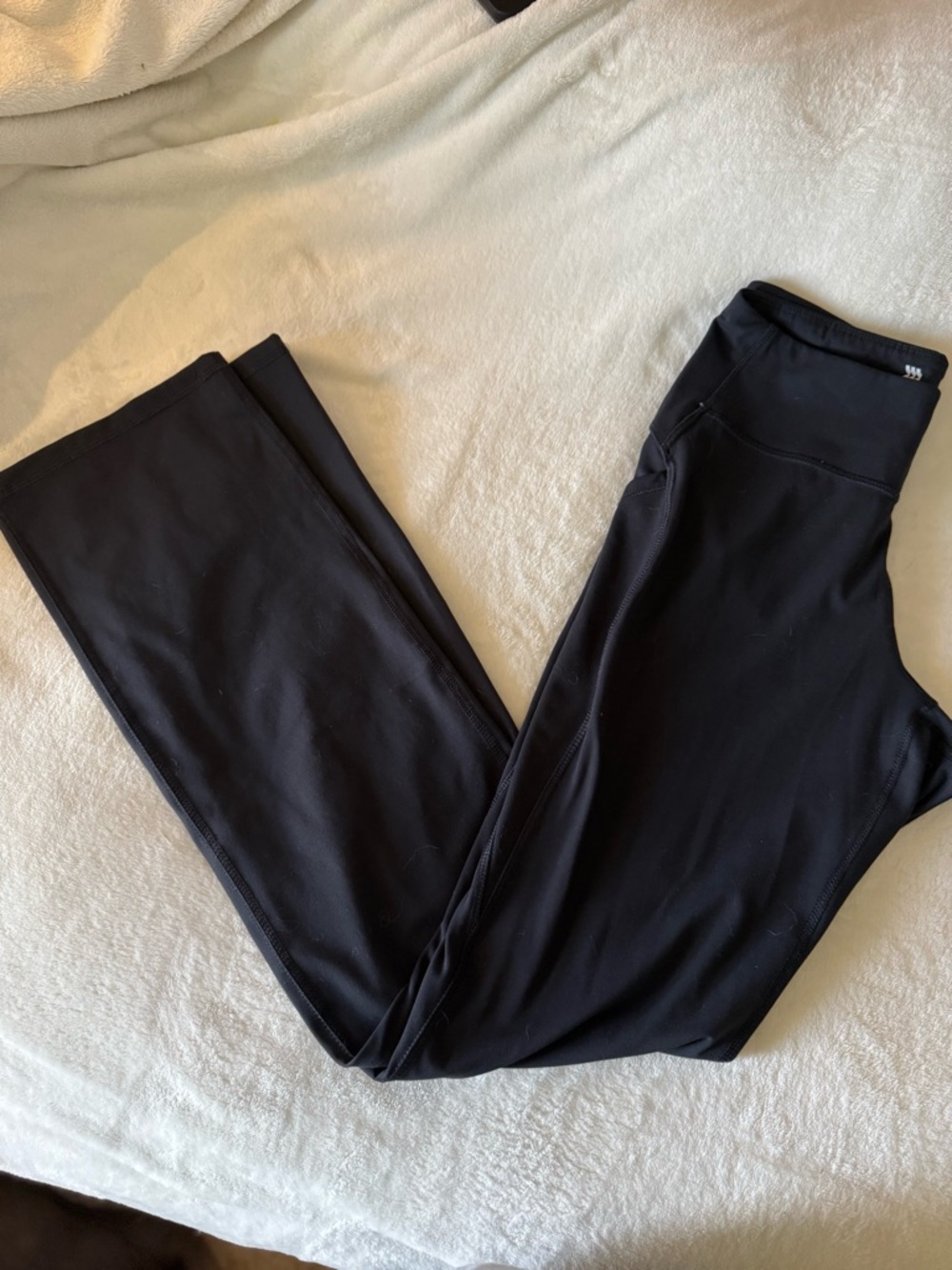 all in motion Black Boot-Cut Active Pants